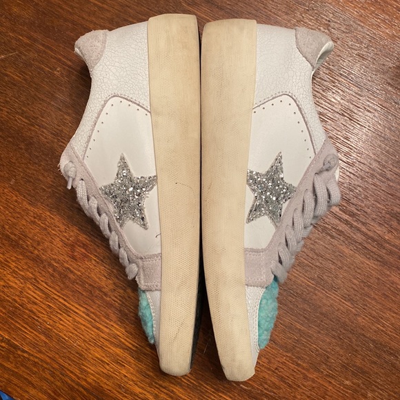 Vintage Havana Zoey Faux Shearling Trim Sneaker US 7 - Picture 9 of 10